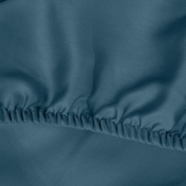 Eurofirany, prześcieradło z gumką Nova3, 160-200 cm, wysokość 30 cm, granatowy
