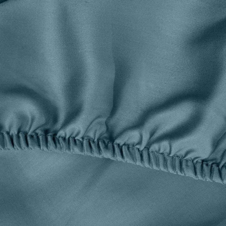 Eurofirany, prześcieradło z gumką, Nova3, 220-200 cm, wysokość 30 cm, petrol