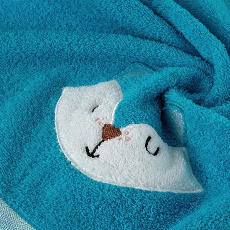 Eurofirany, ręcznik dziecięcy baby, 15-21 cm, niebieski