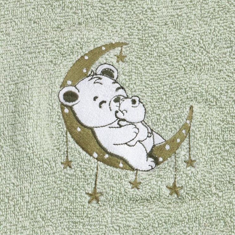 Eurofirany, ręcznik dziecięcy baby, 60-120 cm, miętowy