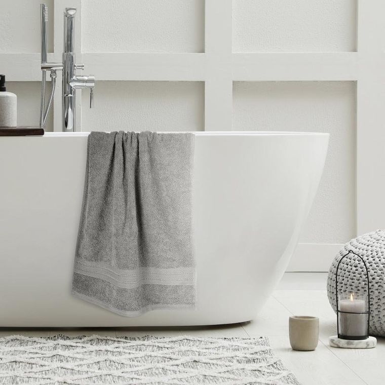 Eurofirany, ręcznik Kaya, 30-50 cm, granatowy