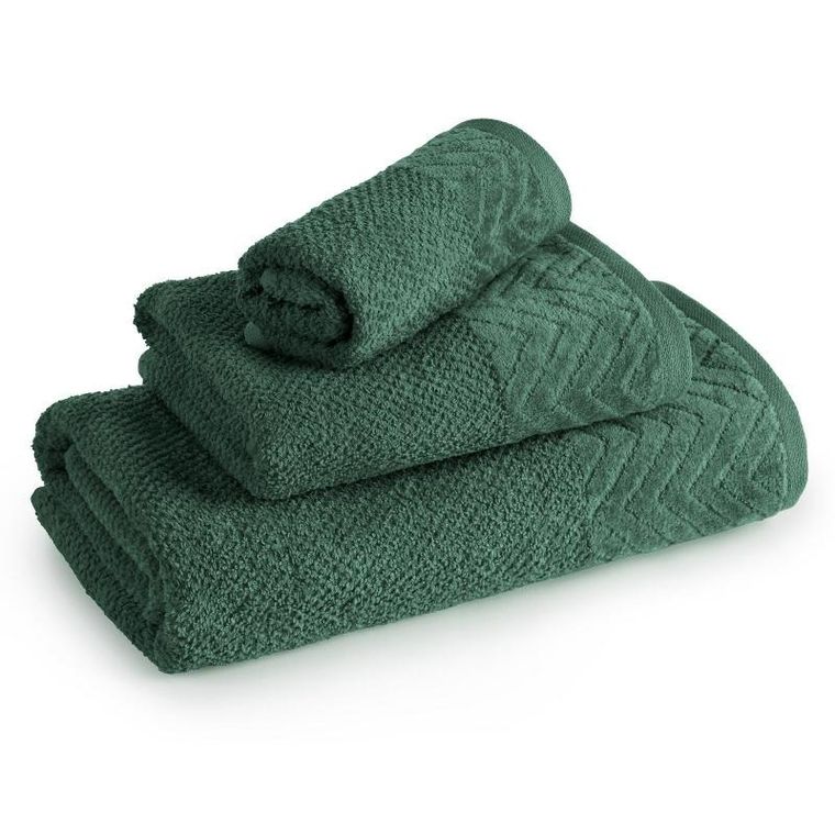 Eurofirany, ręcznik Loren, 30-50 cm, zielony