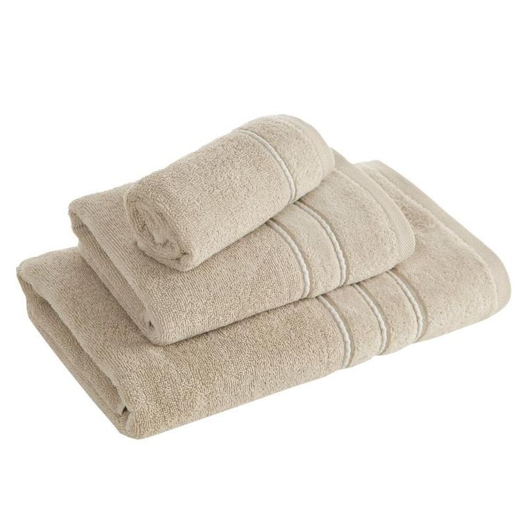 Eurofirany, ręcznik Sibel, 30-50 cm, beżowy