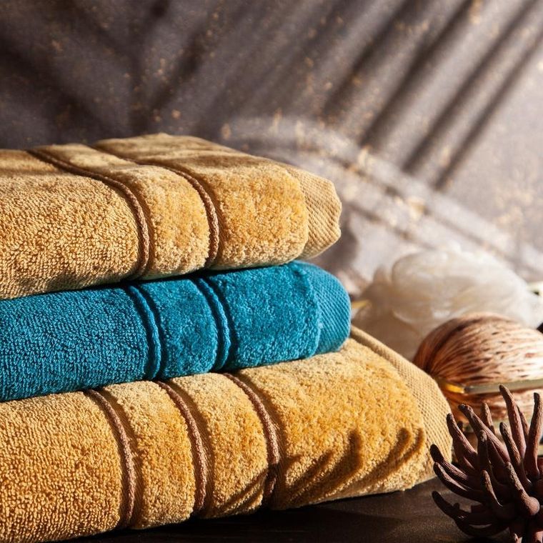 Eurofirany, ręcznik Sibel, 30-50 cm, pudrowy