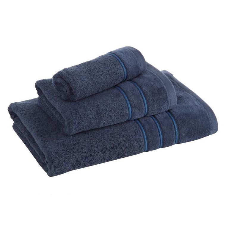 Eurofirany, ręcznik Sibel, 50-90 cm, granatowy