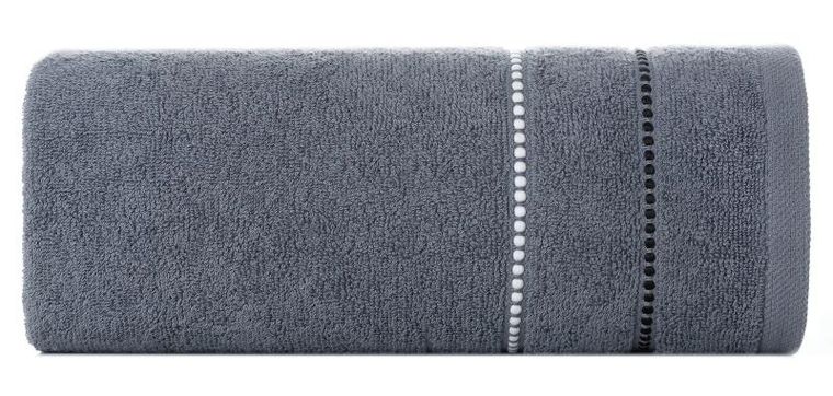 Eurofirany, ręcznik Suzi, 70-140 cm, popielaty