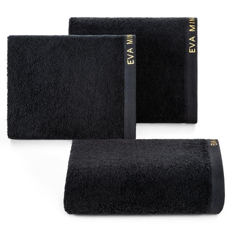 Eurofirany, ręcznik Venus, 30-50 cm, czarny