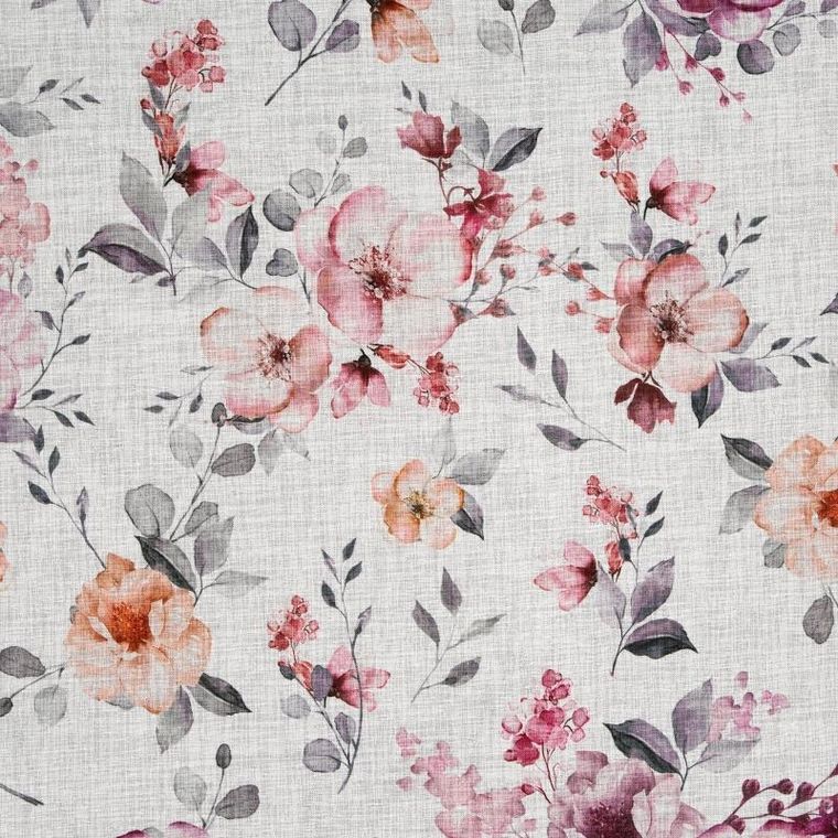 Eurofirany, zasłona gotowa abril, 140-250 cm, biały