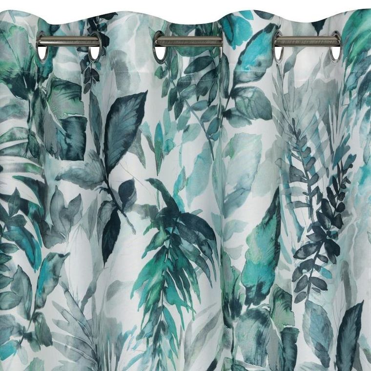 Eurofirany, zasłona gotowa, Adeline, 140-250 cm, zielony