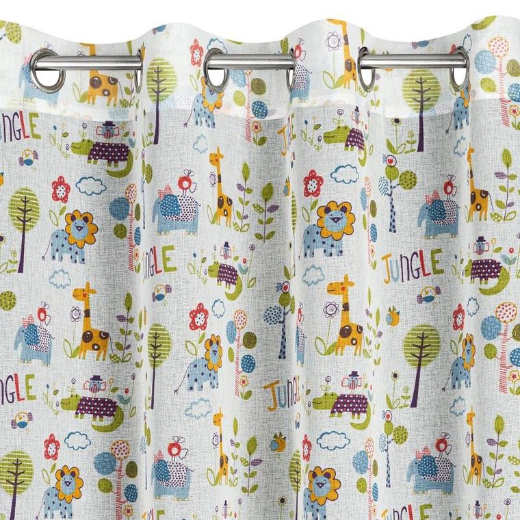 Eurofirany, zasłona gotowa, Billy, 140-250 cm, wielokolorowy