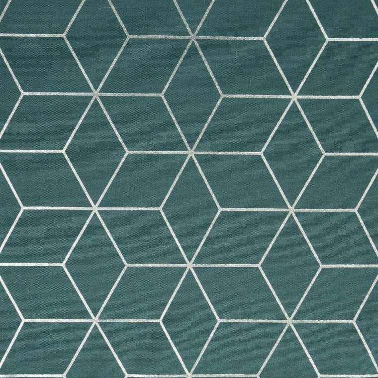 Eurofirany, zasłona gotowa, Cube, 140-250 cm, ciemnoturkusowy