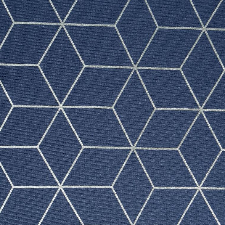 Eurofirany, zasłona gotowa, Cube, 140-250 cm, granatowy