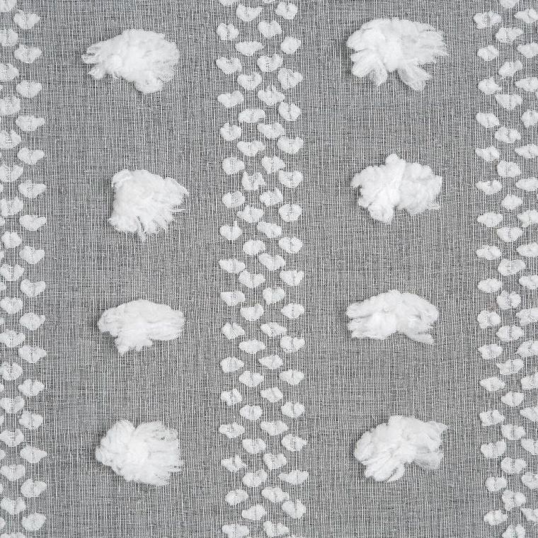 Eurofirany, zasłona gotowa, Elenor, 140-250 cm, biały