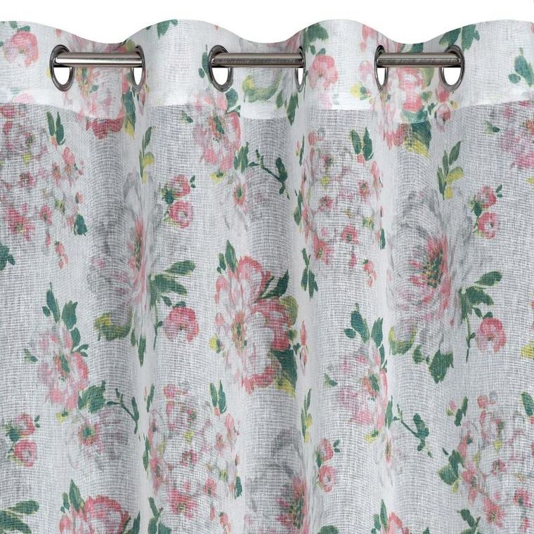 Eurofirany, zasłona gotowa Emi, 140-250 cm, biały