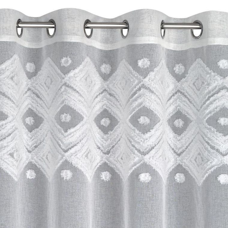 Eurofirany, zasłona gotowa Estera, 140-250 cm, biały