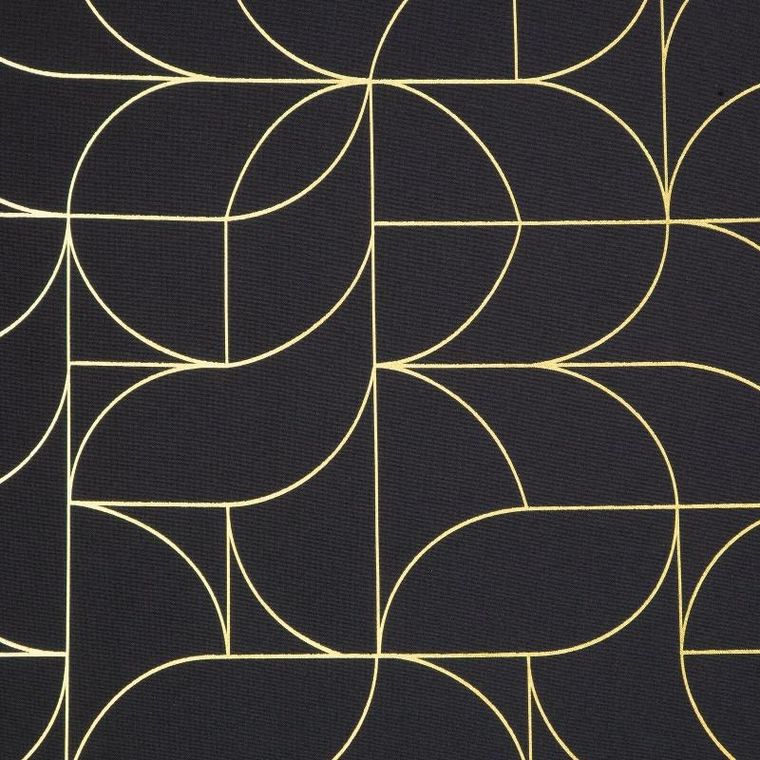 Eurofirany, zasłona gotowa, Evi, 140-250 cm, czarny