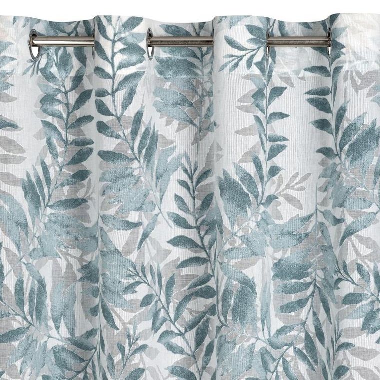 Eurofirany, zasłona gotowa, Hariet, 140-250 cm, niebieski