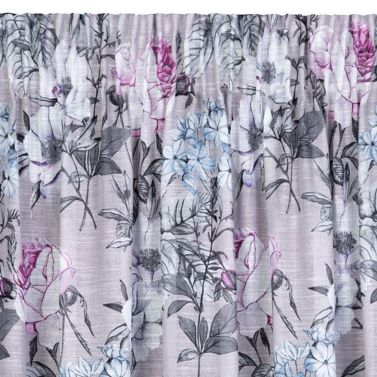 Eurofirany, zasłona gotowa, Honey, na taśmie, 140-270 cm, wielokolorowy