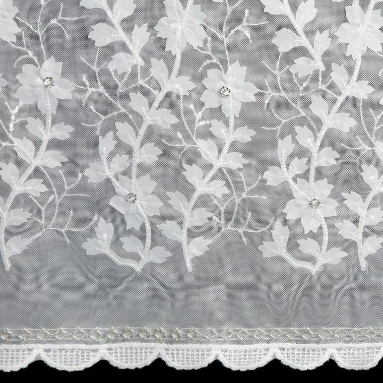 Eurofirany, zasłona gotowa, Inga, 140-250 cm, biały