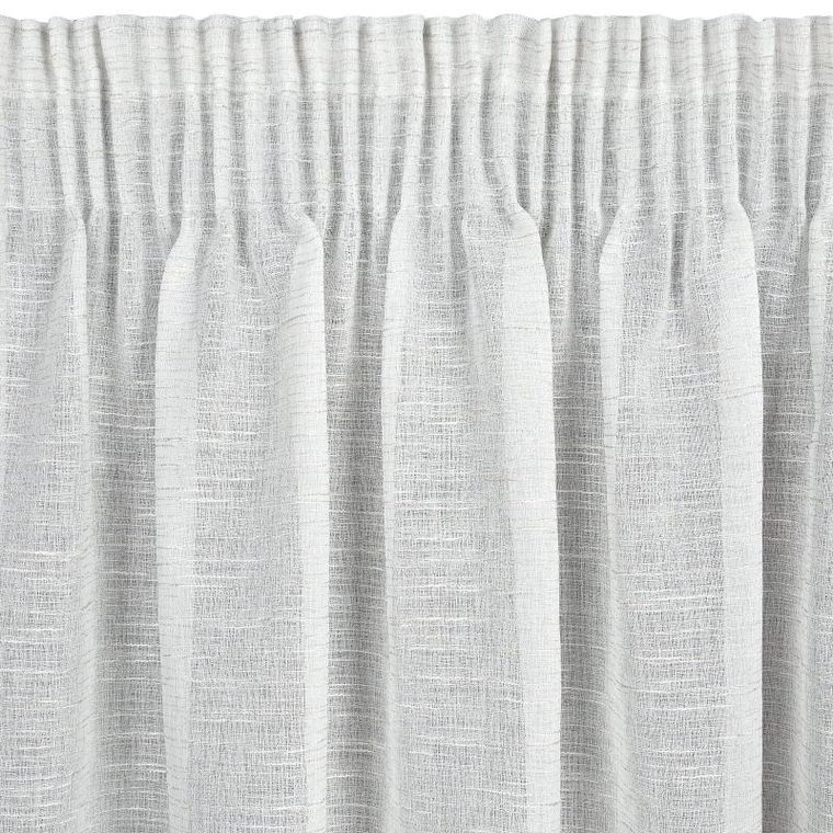 Eurofirany, zasłona gotowa, Kelsi, na taśmie, 140-270 cm, naturalny