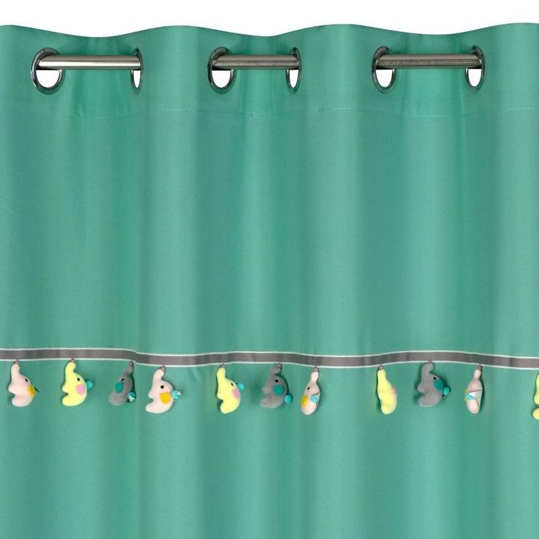 Eurofirany, zasłona gotowa, kids, 140-250 cm, miętowy