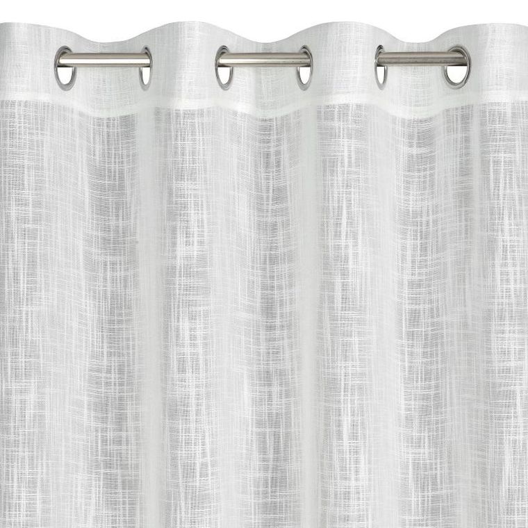 Eurofirany, zasłona gotowa, Liren, 140-250 cm, biały