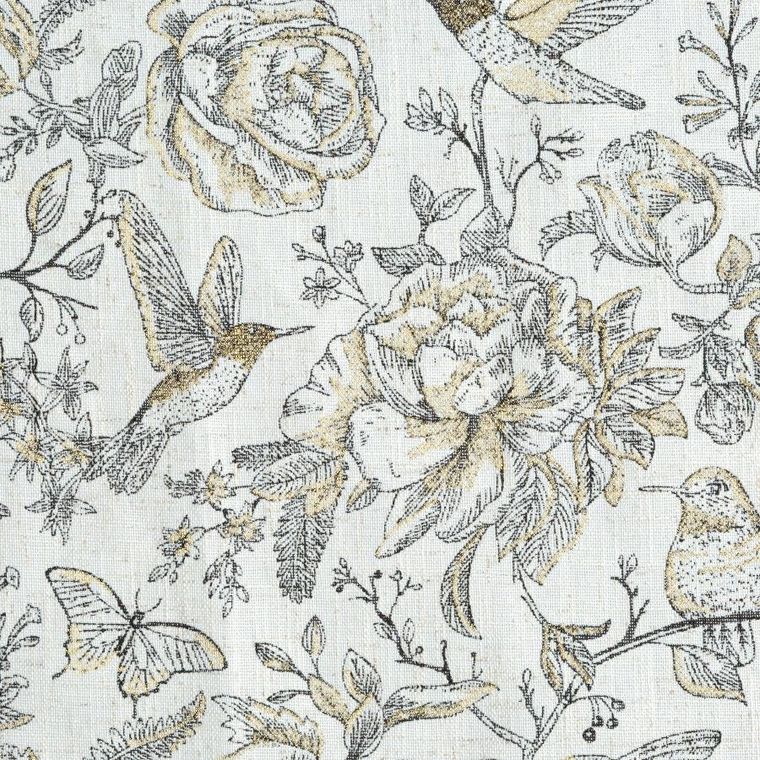 Eurofirany, zasłona gotowa lucina2, 140-250 cm, naturalny