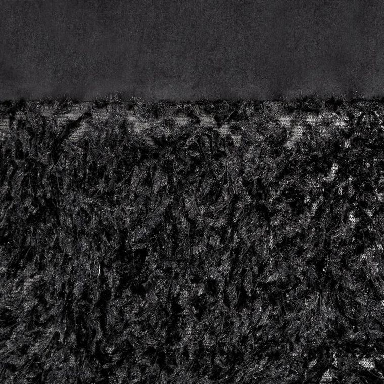 Eurofirany, zasłona gotowa, Marion, na taśmie, 140-270 cm, czarny