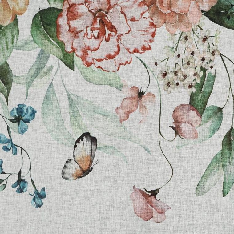 Eurofirany, zasłona gotowa risa, 140-250 cm, biały