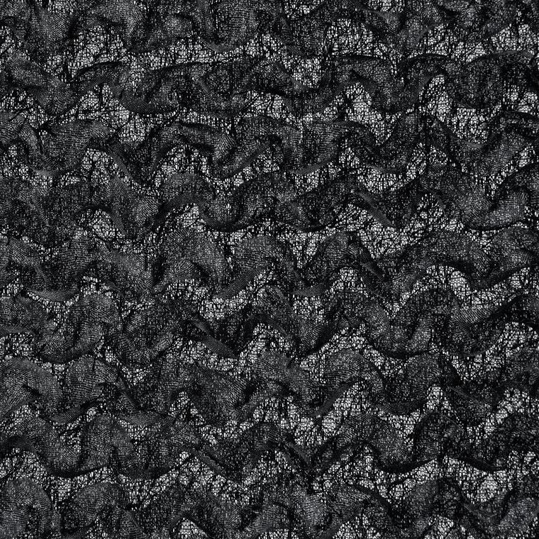 Eurofirany, zasłona gotowa, Tiffany, 135-250 cm, czarny