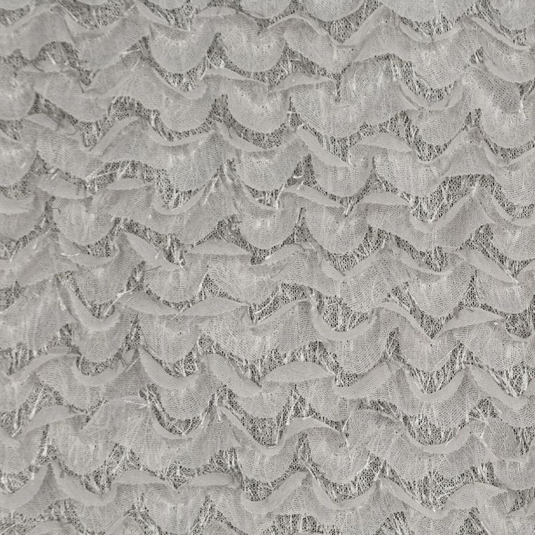 Eurofirany, zasłona gotowa, Tiffany, 135-250 cm, srebrny