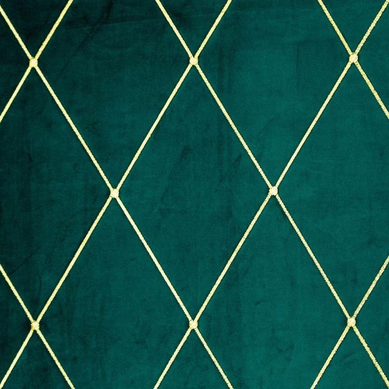 Eurofirany, zasłona zaciemniająca dekoracyjna, Pierre Cardin Margo, 140-250 cm, turkusowy