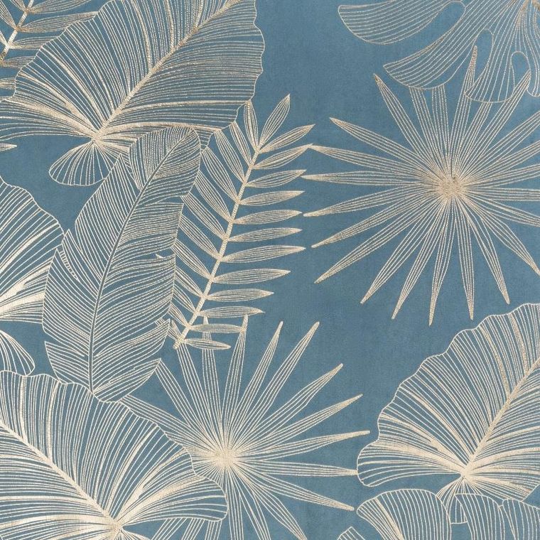 Eurofirany, zasłona zaciemniająca gotowa, Aria, 135-250 cm, niebieski