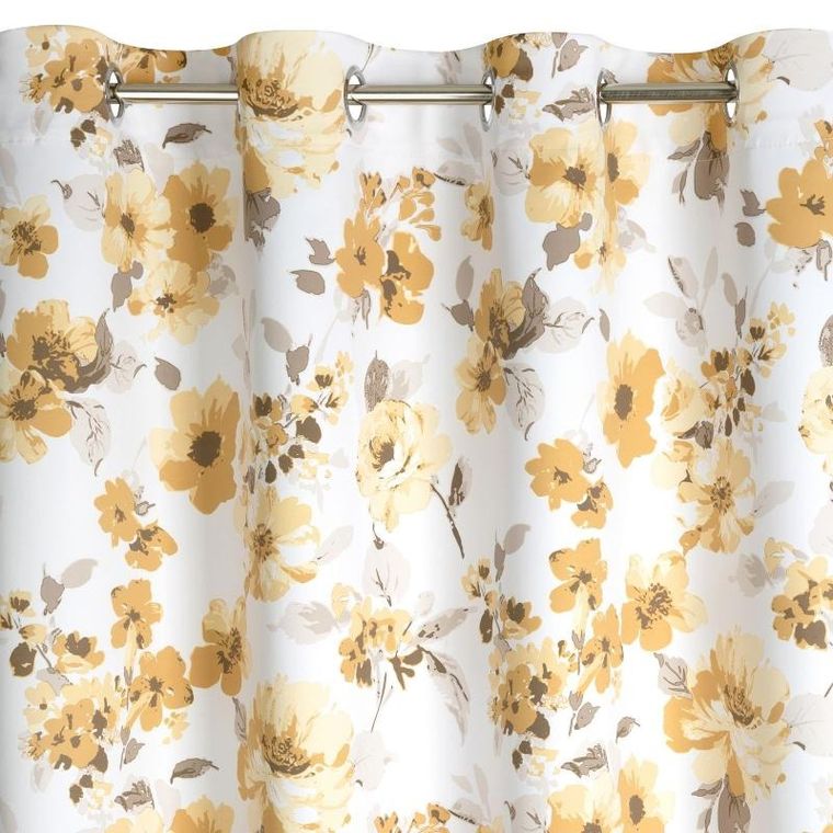 Eurofirany, zasłona zaciemniająca gotowa, caren, 140-250 cm, beżowy