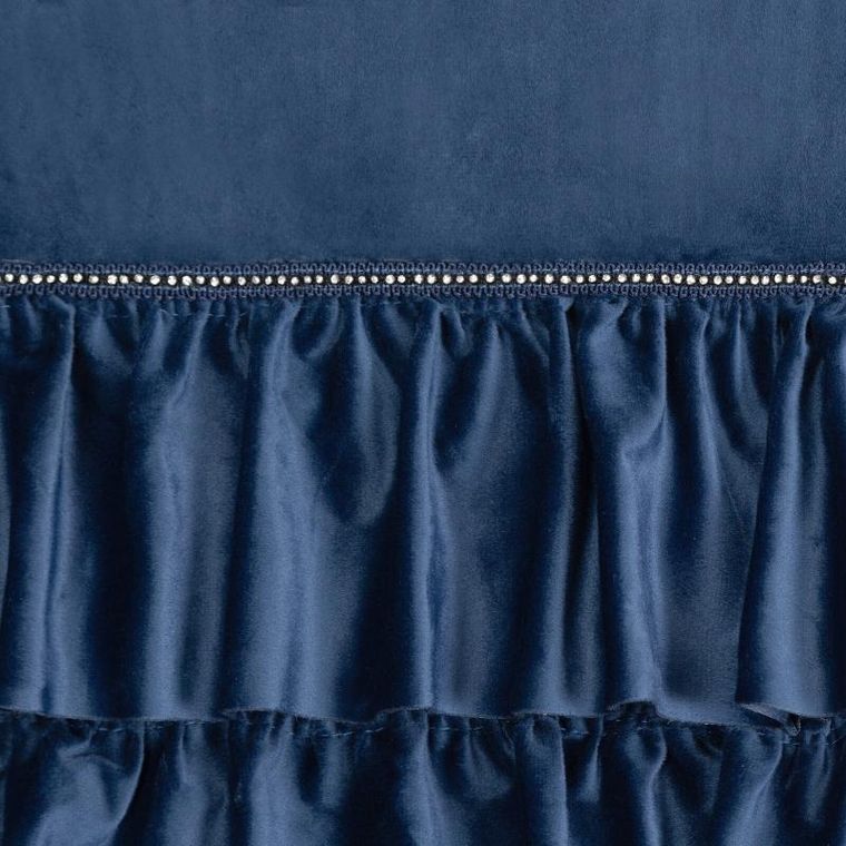 Eurofirany, zasłona zaciemniająca gotowa, Carli, 140-250 cm, granatowy