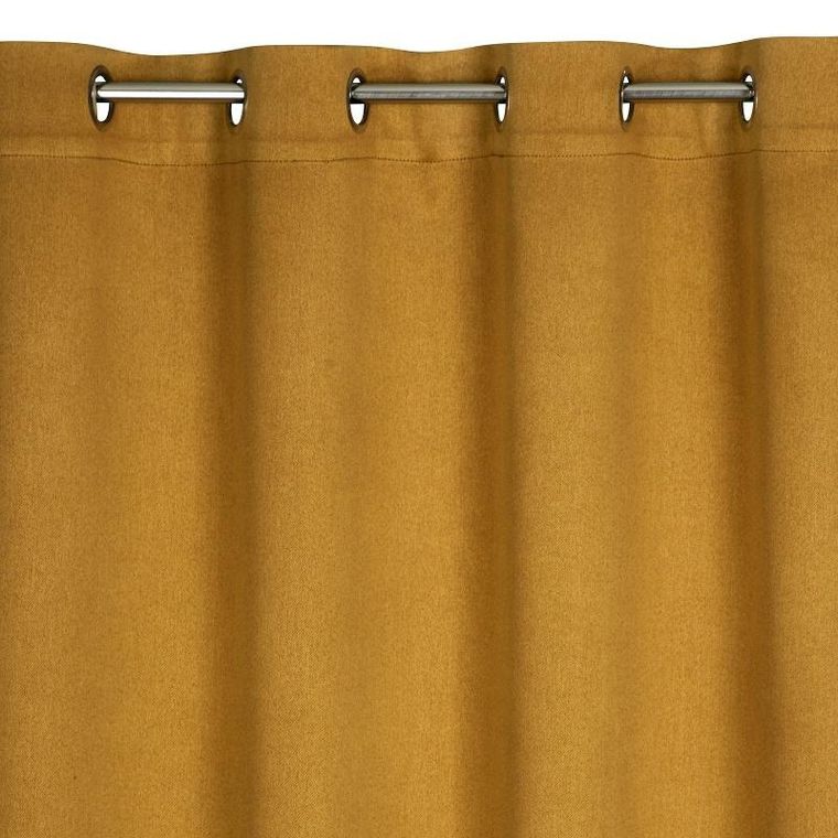 Eurofirany, zasłona zaciemniająca gotowa, Carlo, 140-250 cm, miodowy