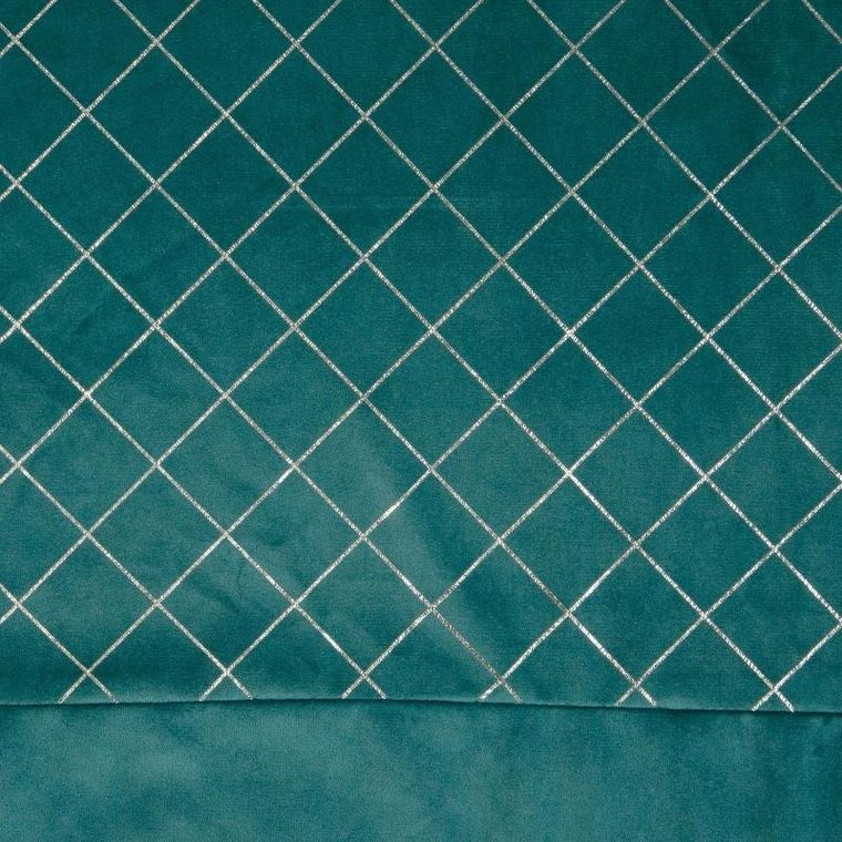 Eurofirany, zasłona zaciemniająca gotowa, Hazel, 140-250 cm, turkusowy