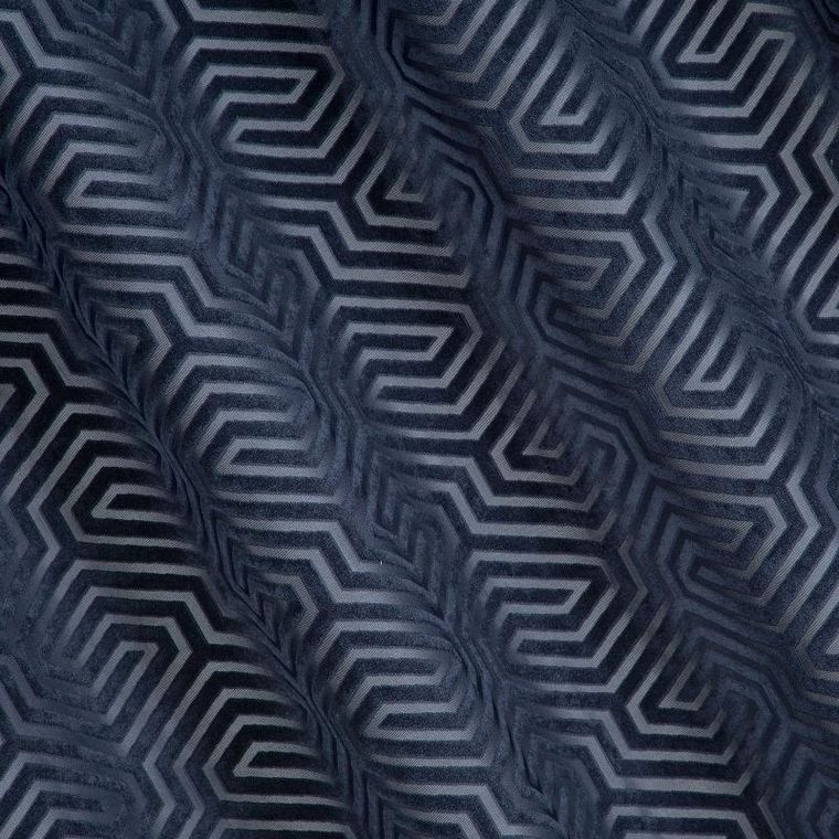 Eurofirany, zasłona zaciemniająca gotowa, Inga, 140-250 cm, granatowy