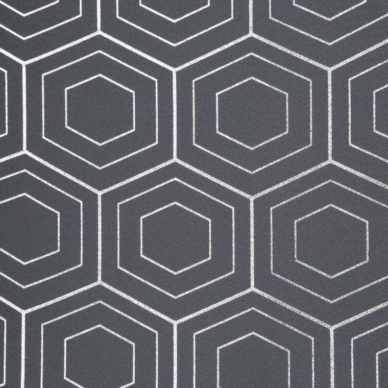 Eurofirany, zasłona zaciemniająca gotowa, Kaja, 135-250 cm, grafitowy