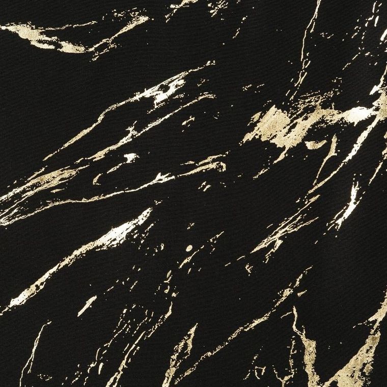 Eurofirany, zasłona zaciemniająca gotowa, Lani, 140-250 cm, czarny