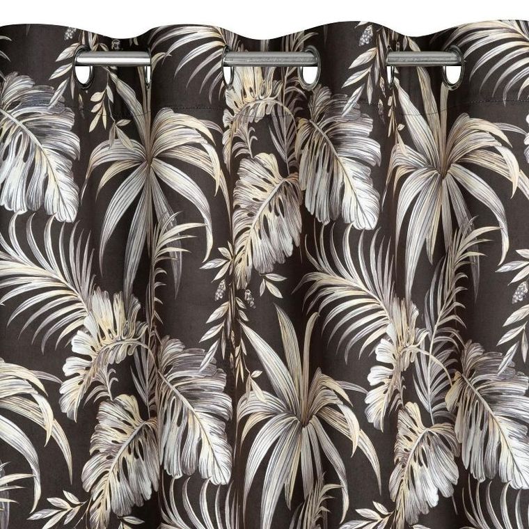 Eurofirany, zasłona zaciemniająca gotowa, Magi, 140-250 cm, czarny