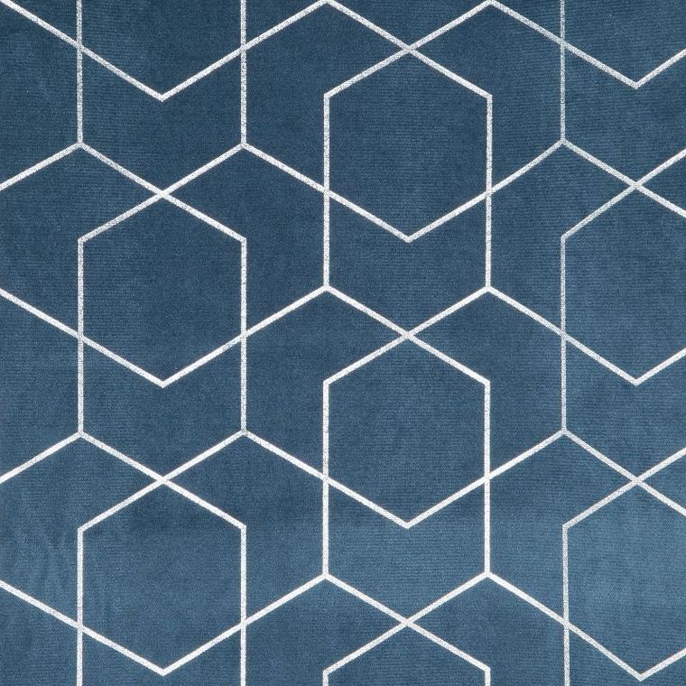 Eurofirany, zasłona zaciemniająca gotowa, Mandi, 135-250 cm, granatowy