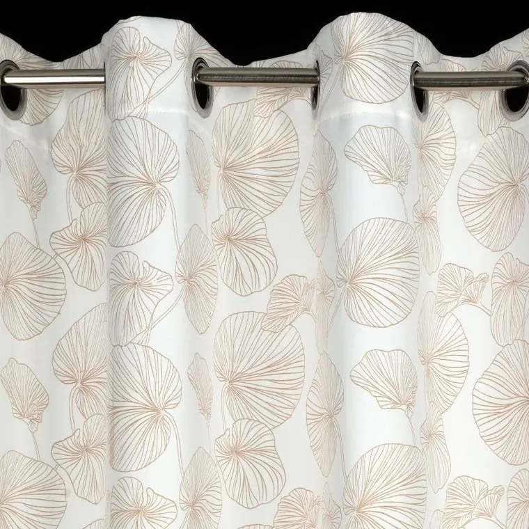 Eurofirany, zasłona zaciemniająca gotowa, Marigold, 140-250 cm, biały