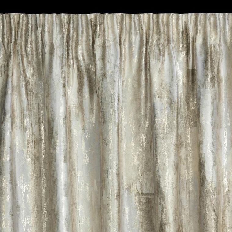 Eurofirany, zasłona zaciemniająca gotowa, na taśmie, Ella, 140-270 cm, kremowy