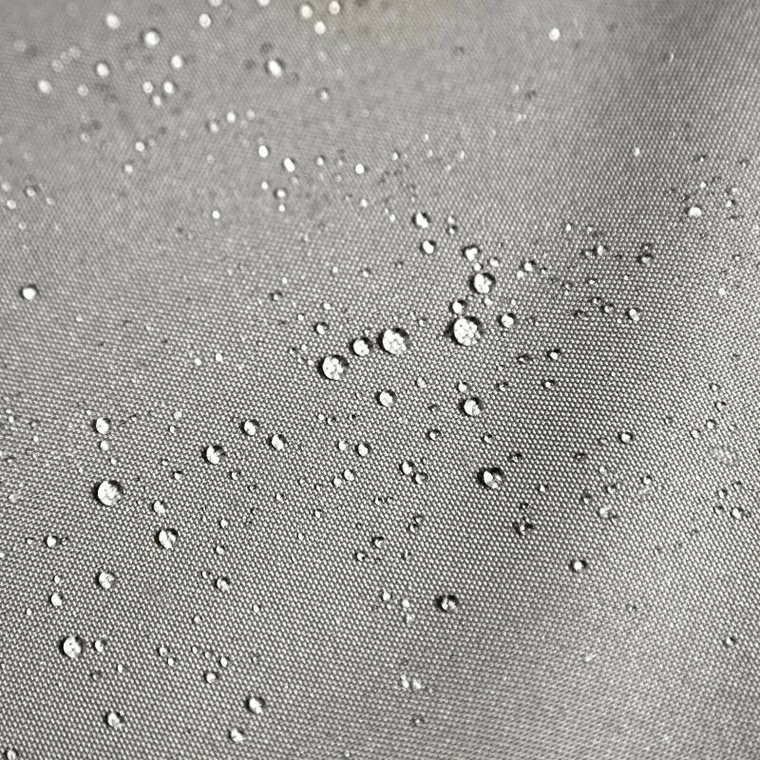 Eurofirany, zasłona zaciemniająca gotowa, na taśmie, Garden, 155-200 cm, szary