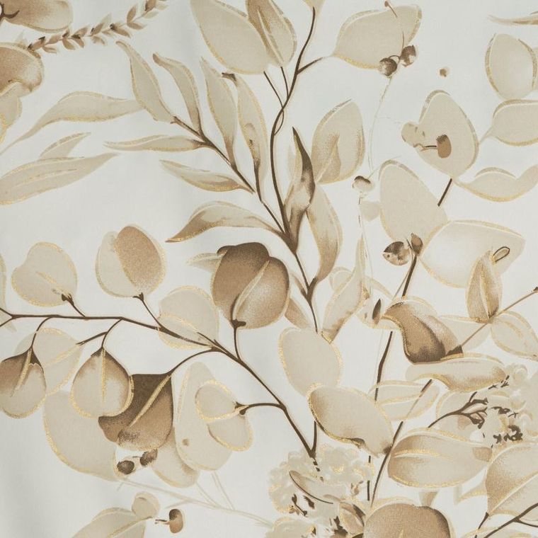 Eurofirany, zasłona zaciemniająca gotowa, Oleni, 140-250 cm, beżowy