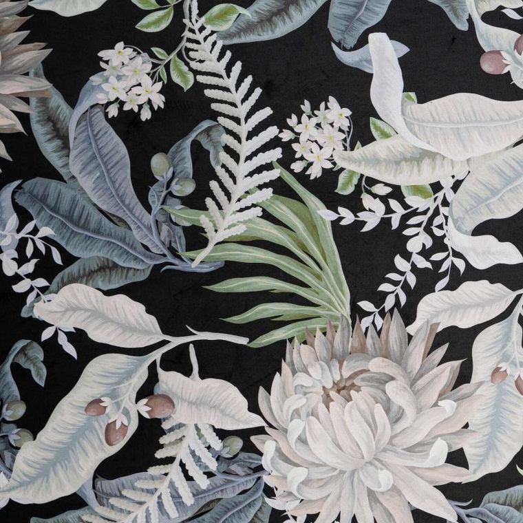 Eurofirany, zasłona zaciemniająca gotowa, Sally, czarny, 140-270 cm