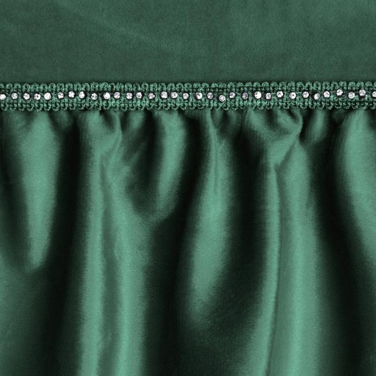 Eurofirany, zasłona zaciemniająca gotowa, Sami, 140-250 cm, ciemnozielony