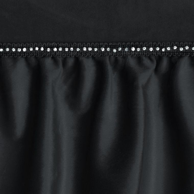 Eurofirany, zasłona zaciemniająca gotowa, Sami, 140-250 cm, czarny