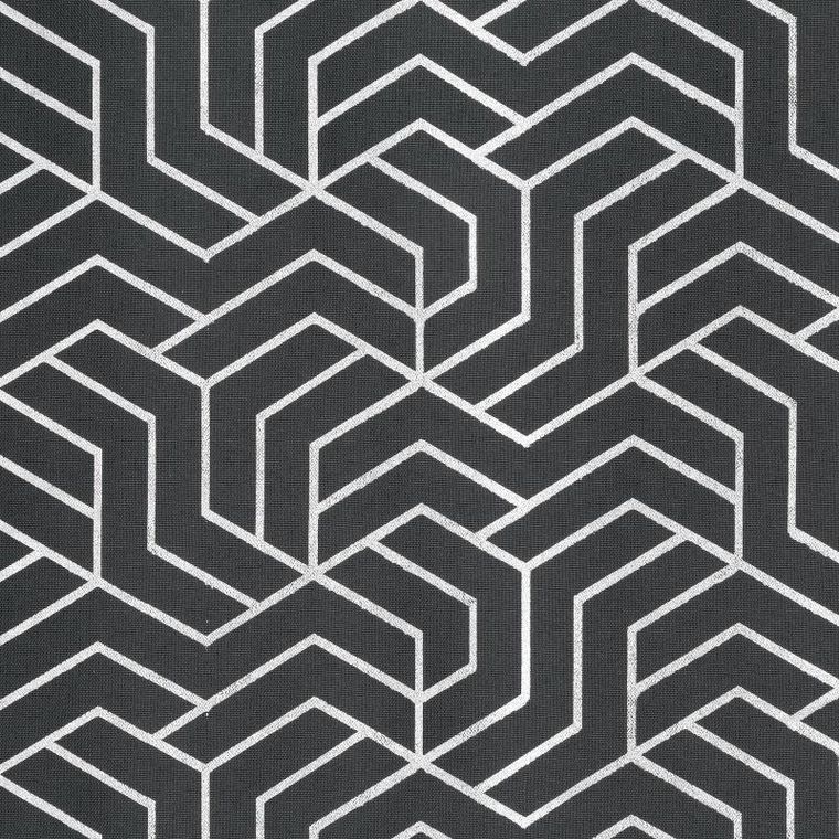 Eurofirany, zasłona zaciemniająca gotowa, Semi, 140-250 cm, stalowy